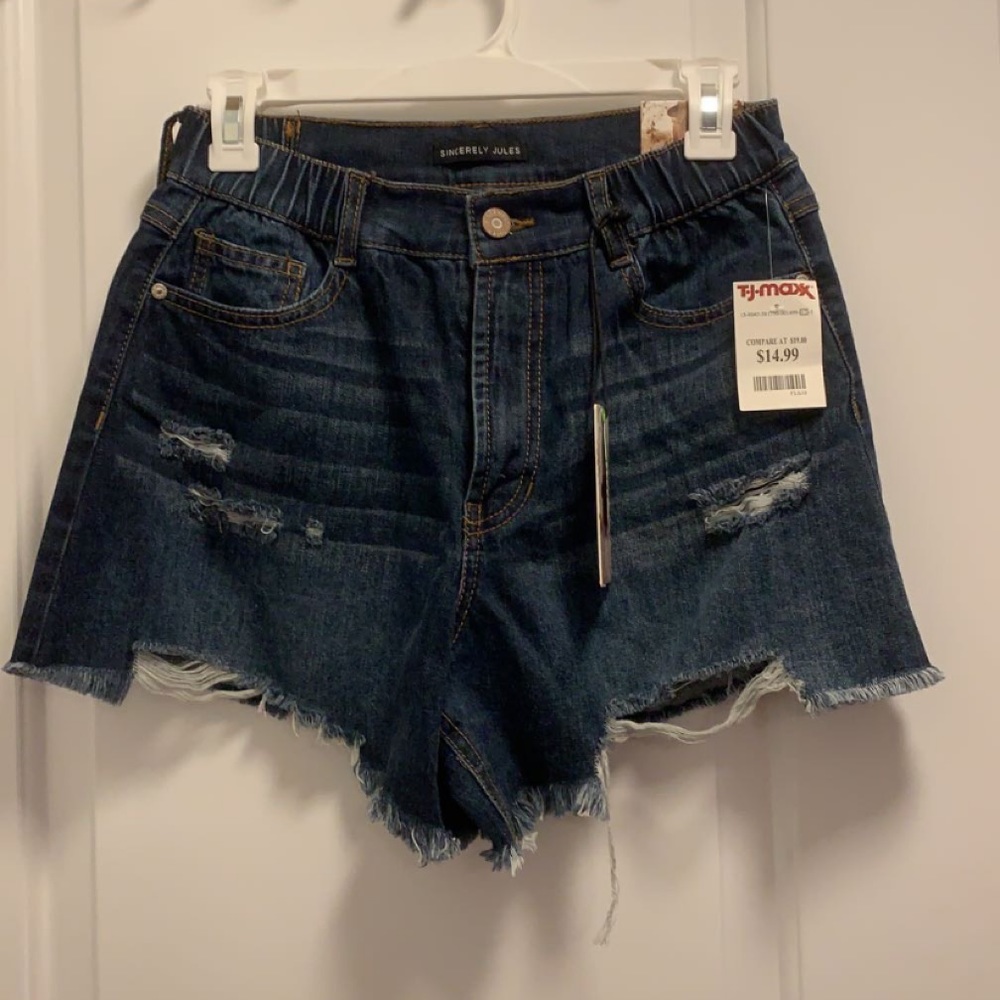 NWT jean shorts